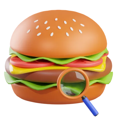 Procurar comida  3D Icon