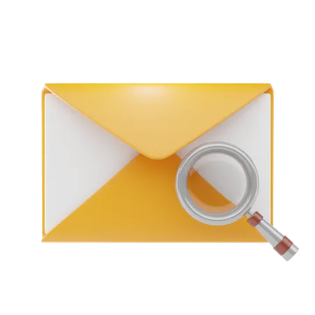 Procure email  3D Icon