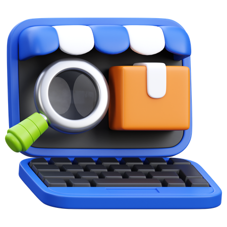 Pesquisar produto  3D Icon