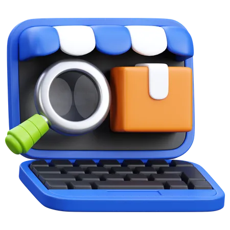 Pesquisar produto  3D Icon