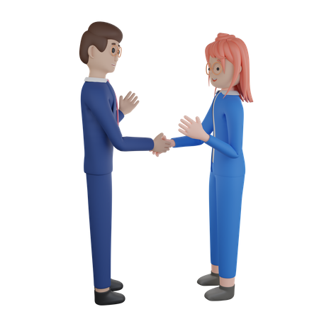 Pessoas de negócios discutindo  3D Icon