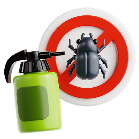 Pest Control Service  3D Icon