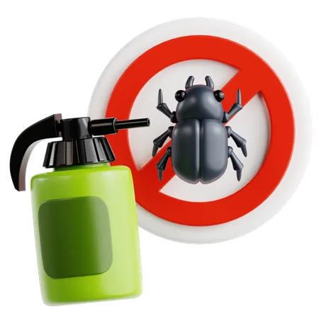 Pest Control Service  3D Icon