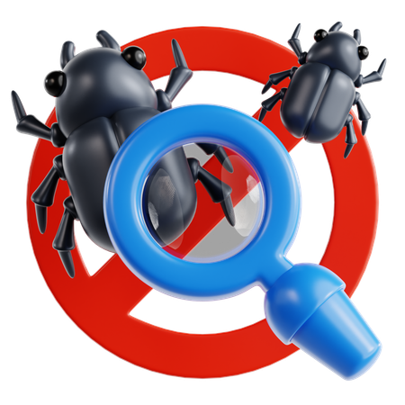 Pest Inspection  3D Icon