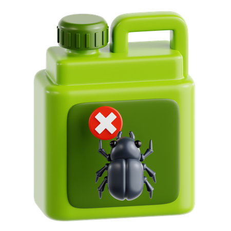 Pesticida  3D Icon