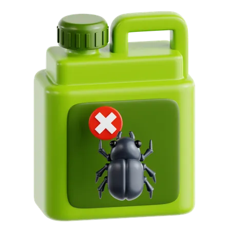 Pesticida  3D Icon