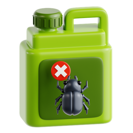 Pesticide  3D Icon