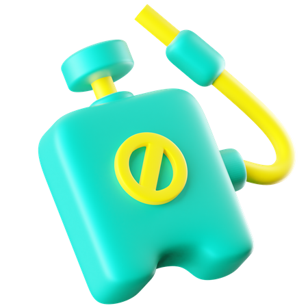 Pesticide Tank  3D Icon