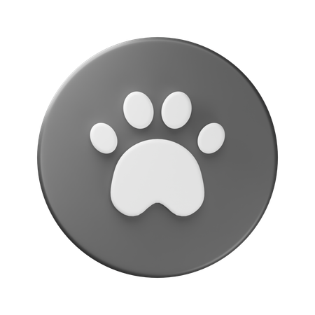 애완 동물  3D Icon