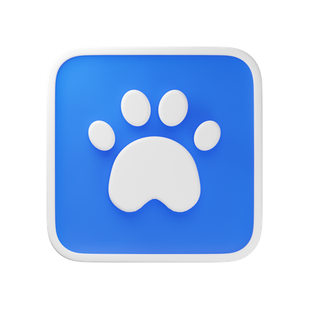 애완 동물  3D Icon