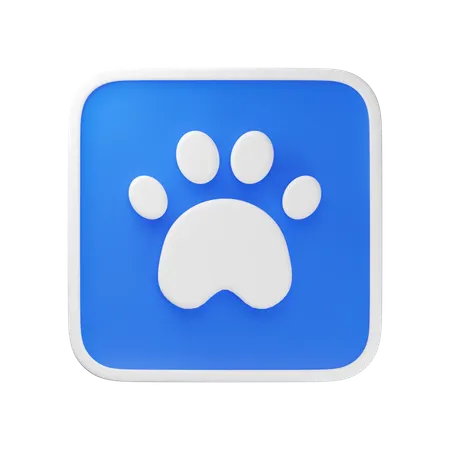 애완 동물  3D Icon
