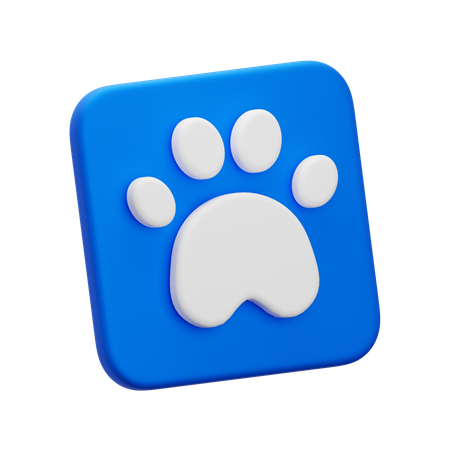 애완 동물  3D Icon