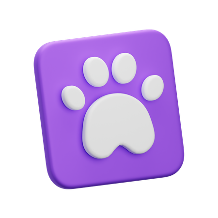 애완 동물  3D Icon