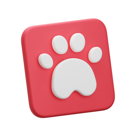 애완 동물  3D Icon
