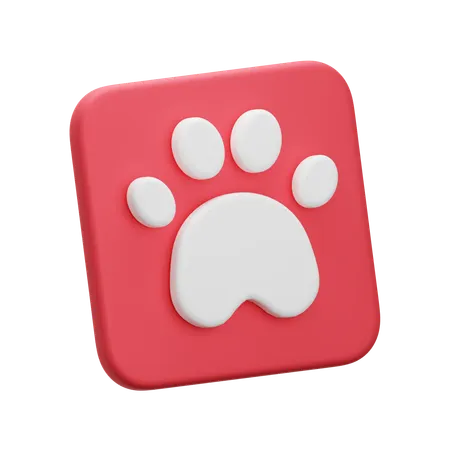 애완 동물  3D Icon
