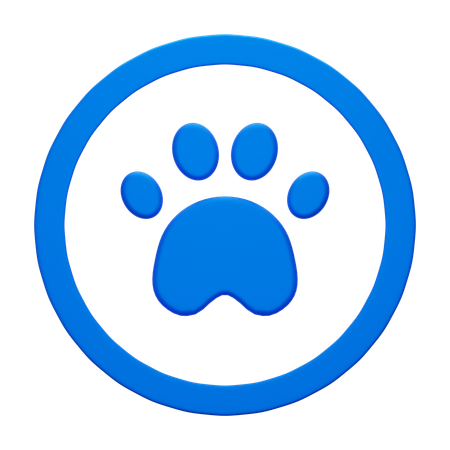 애완 동물  3D Icon