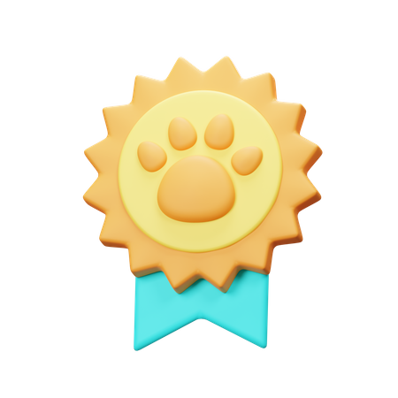 Pet Award  3D Icon