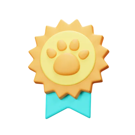 Pet Award  3D Icon