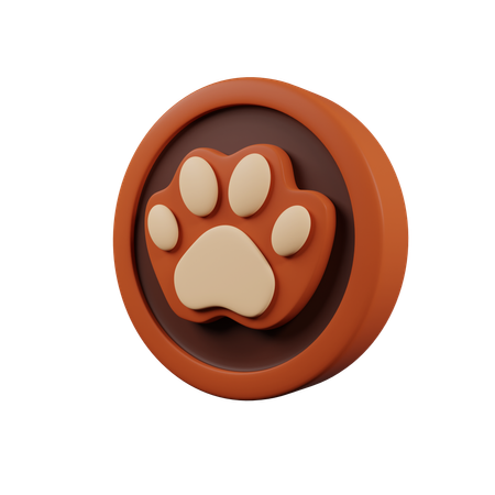 Pet Badge  3D Icon