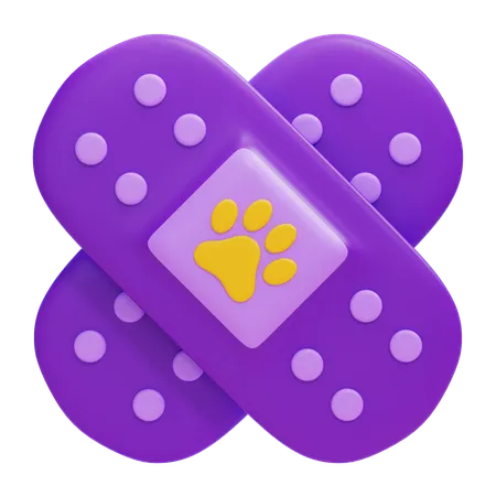 PET BANDAGE  3D Icon