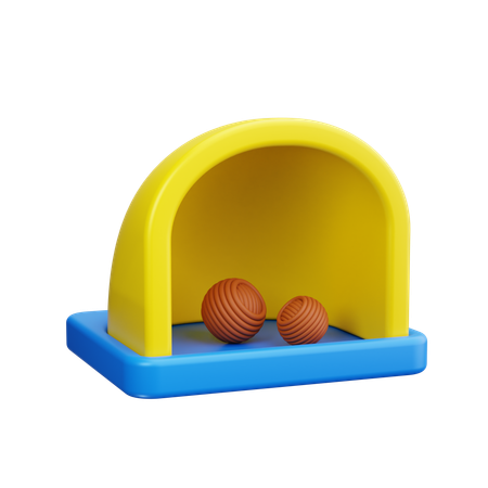 ペットベッド  3D Icon