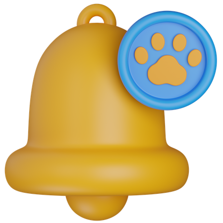 Pet bell  3D Icon