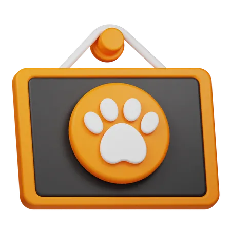 Planche pour animaux de compagnie  3D Icon