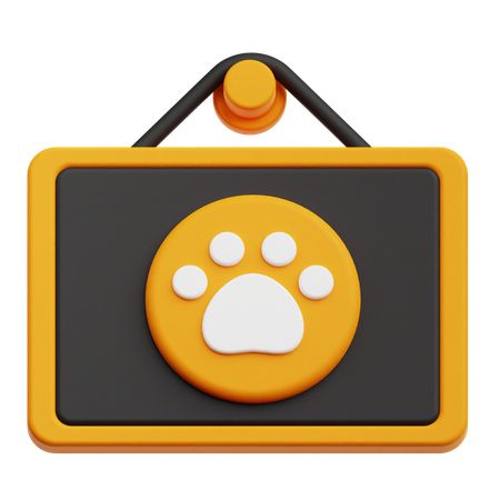 Pet Board  3D Icon