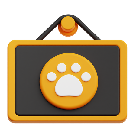 Pet Board  3D Icon