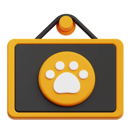Pet Board  3D Icon
