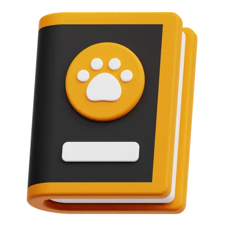 Pet Book  3D Icon