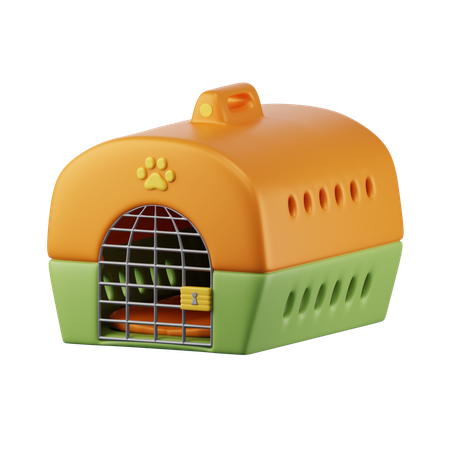 Pet Cargo crate  3D Icon