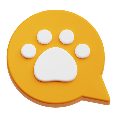 Pet Chat  3D Icon