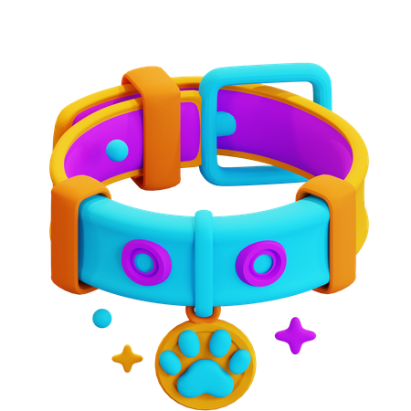 PET COLLAR 2  3D Icon