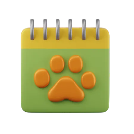 Pet day  3D Icon