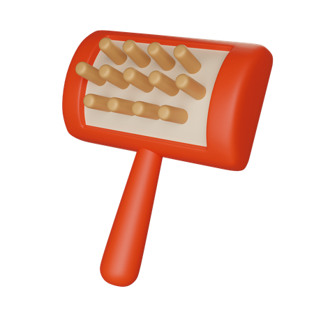 Pet Flea Comb Brush  3D Icon