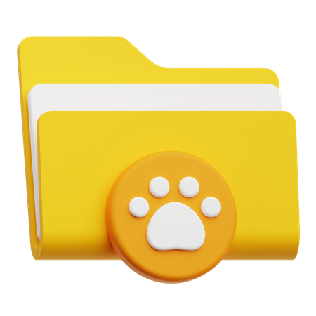 Pet Folder  3D Icon