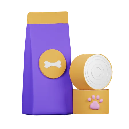 Pet Food  3D Icon