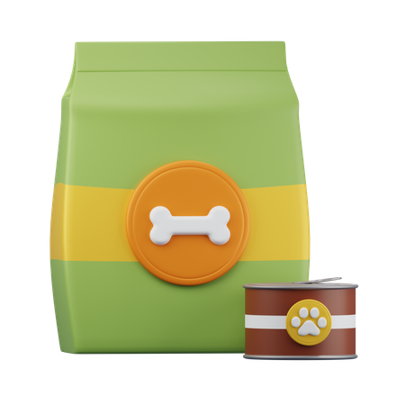 Pet Food  3D Icon