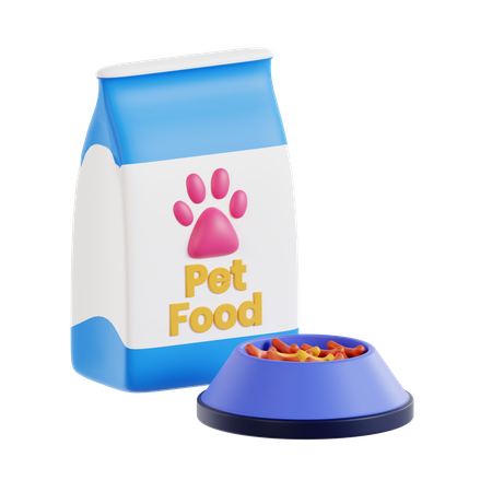 Pet Food  3D Icon