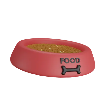 Pet And Paw Food 3D Icon