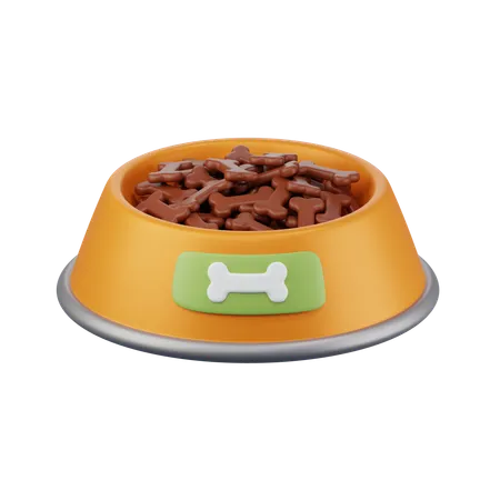 Pet Food Bowl  3D Icon
