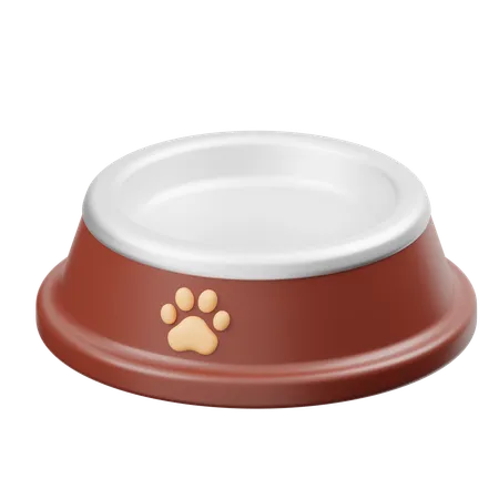 Pet Food Bowl  3D Icon