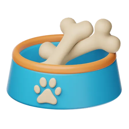 Pet Food Bowl  3D Icon