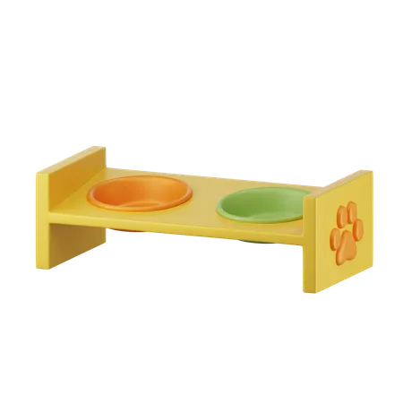 Pet food bowl  3D Icon