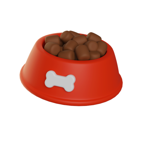 Pet Food Bowl  3D Icon