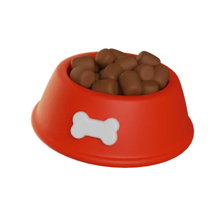 Pet Food Bowl  3D Icon