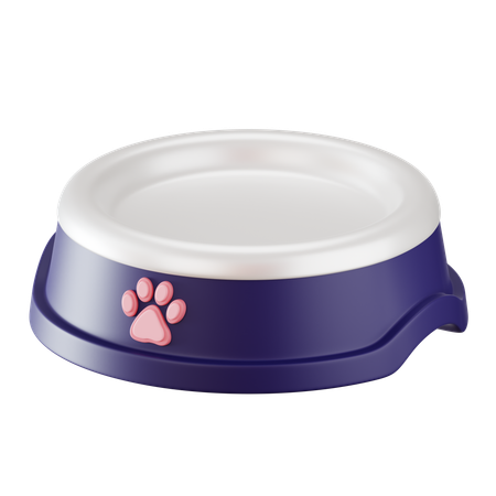 Pet Food Bowl  3D Icon