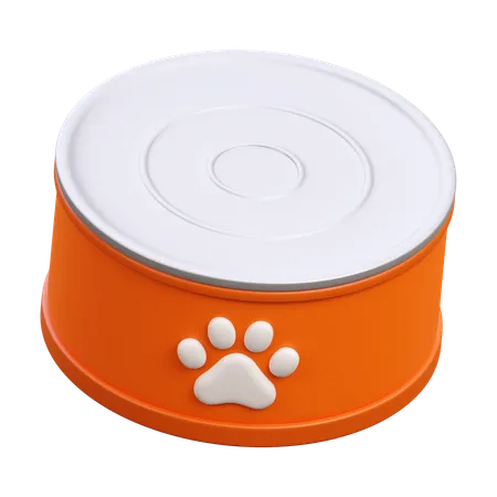 Pet Food Can  3D Icon