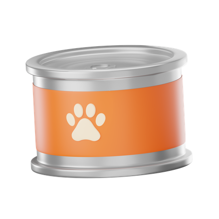 Pet Food Can  3D Icon